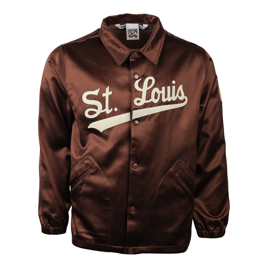 Buy St. Louis Rams Snap Button Varsity Bomber Jacket Lined Medium