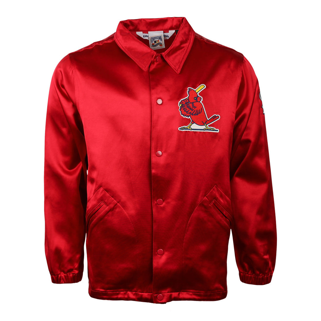 Starter Satin 80's University of Louisville Cardinals Black Jacket