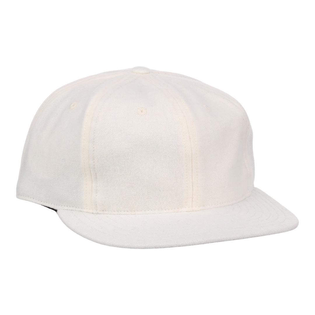 Cream Wool Vintage Ballcap
