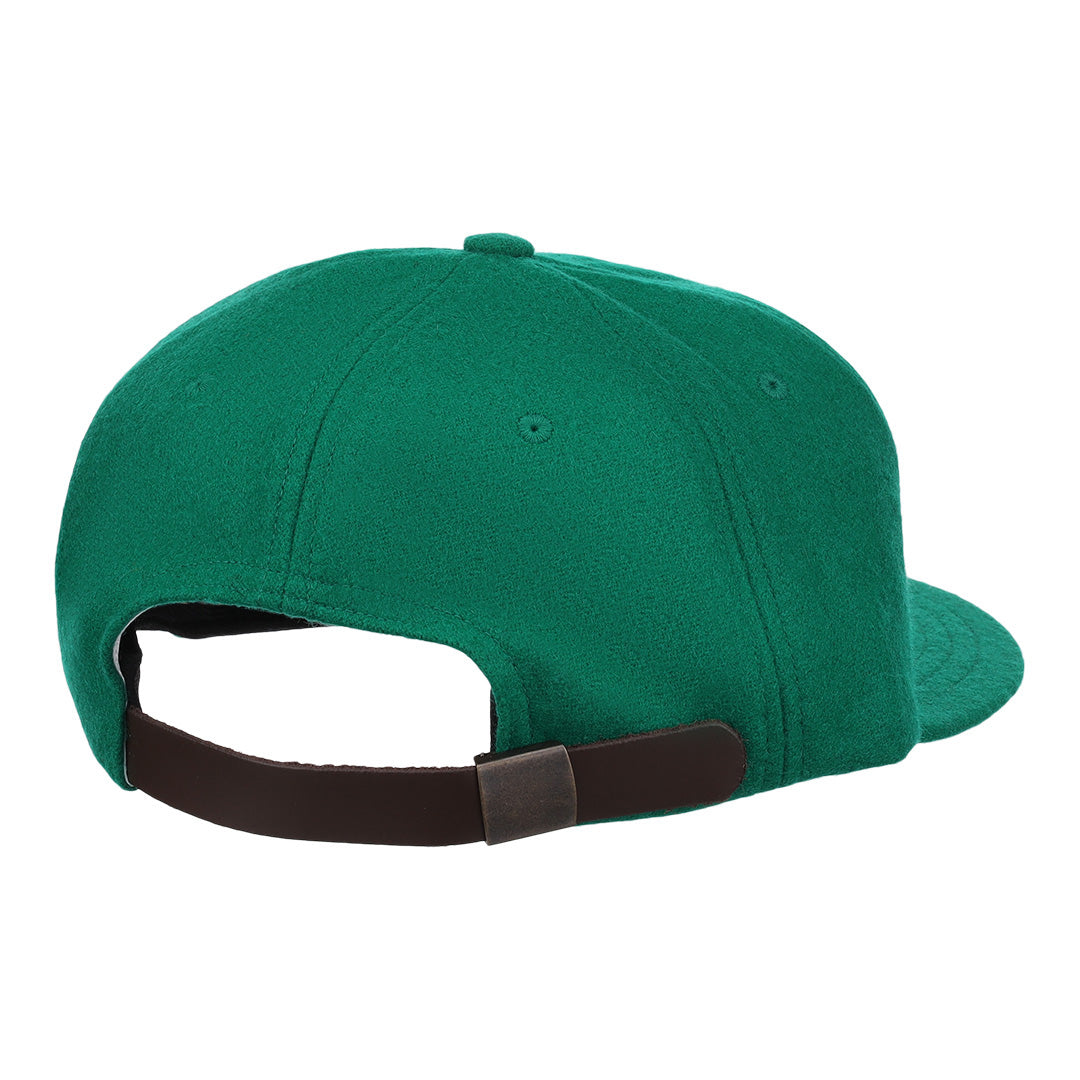 Kelly Green Wool Vintage Ballcap