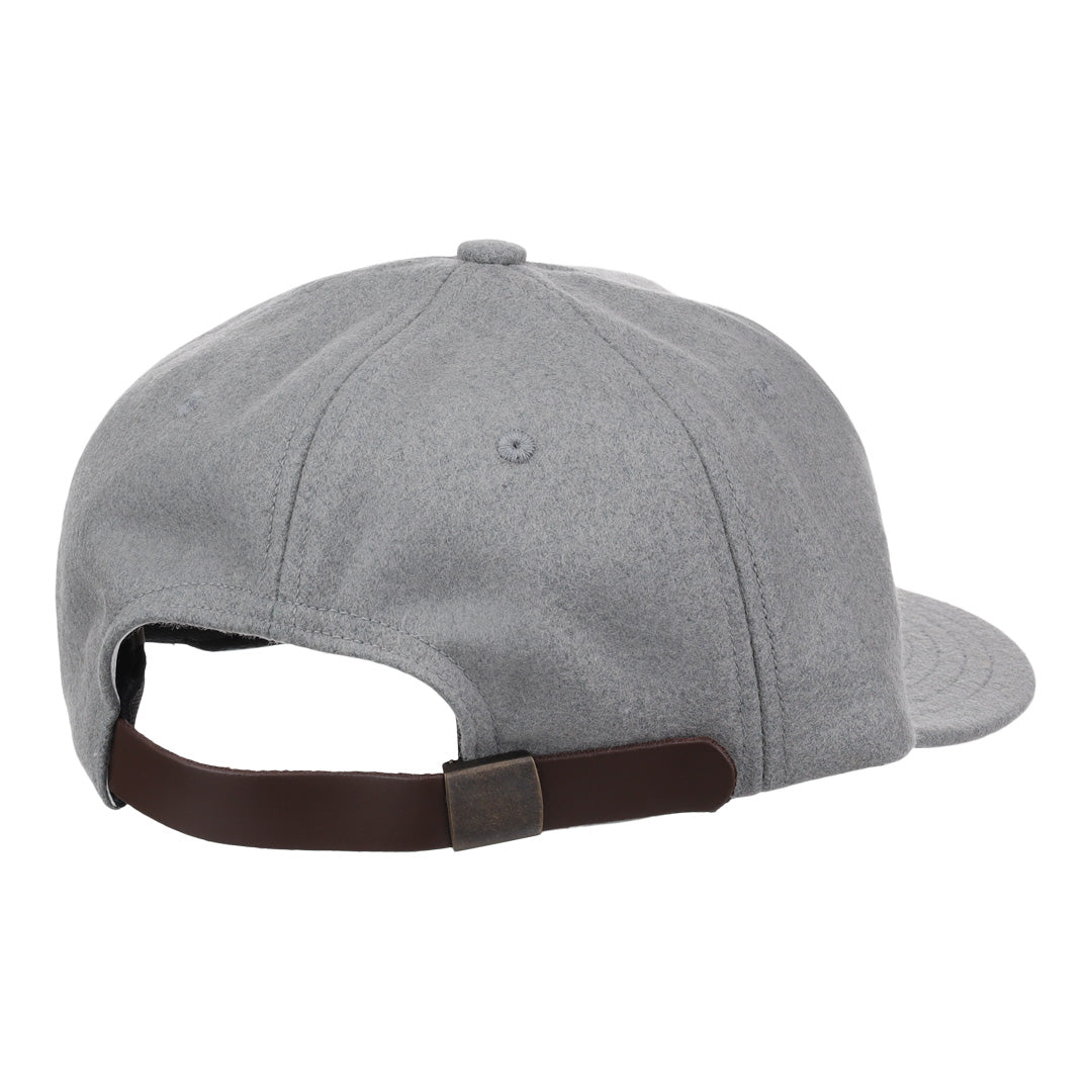 Steel Gray Wool Vintage Ballcap