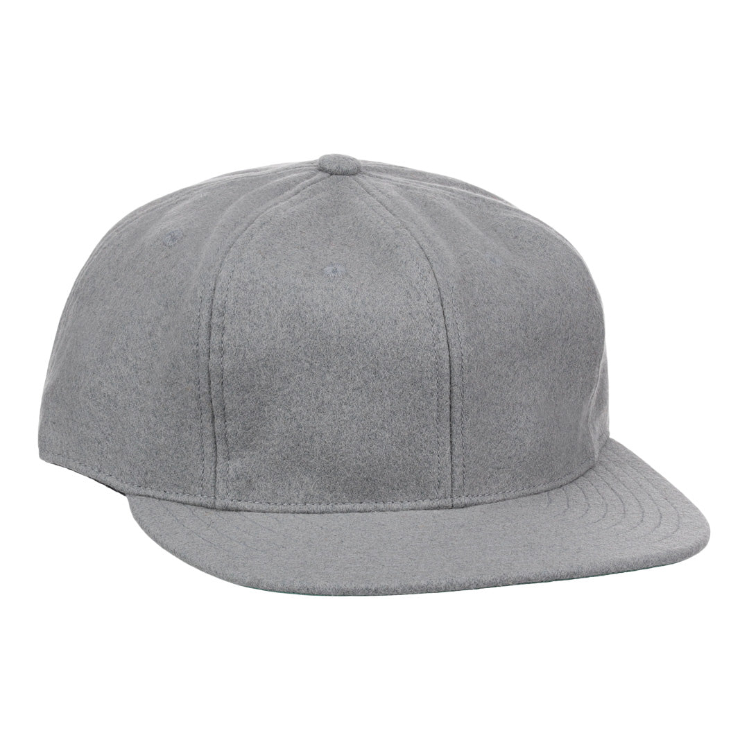 Steel Gray Wool Vintage Ballcap