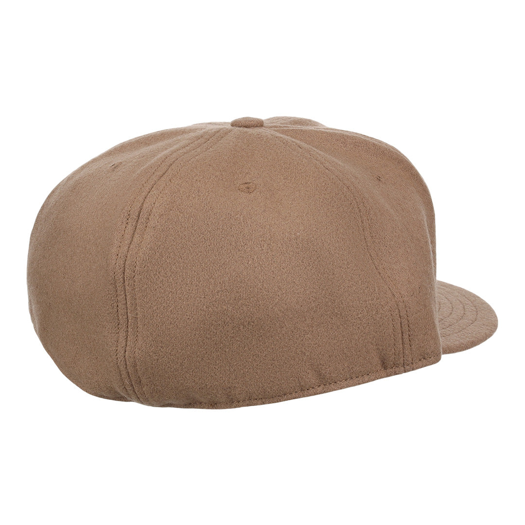 Tan Wool Vintage Ballcap