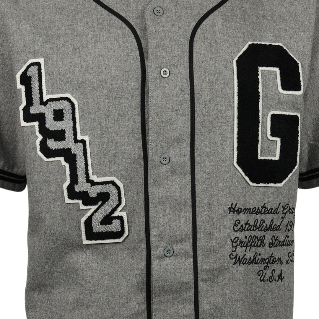 Homestead Grays Vintage Inspired Replica Wool Road Jersey