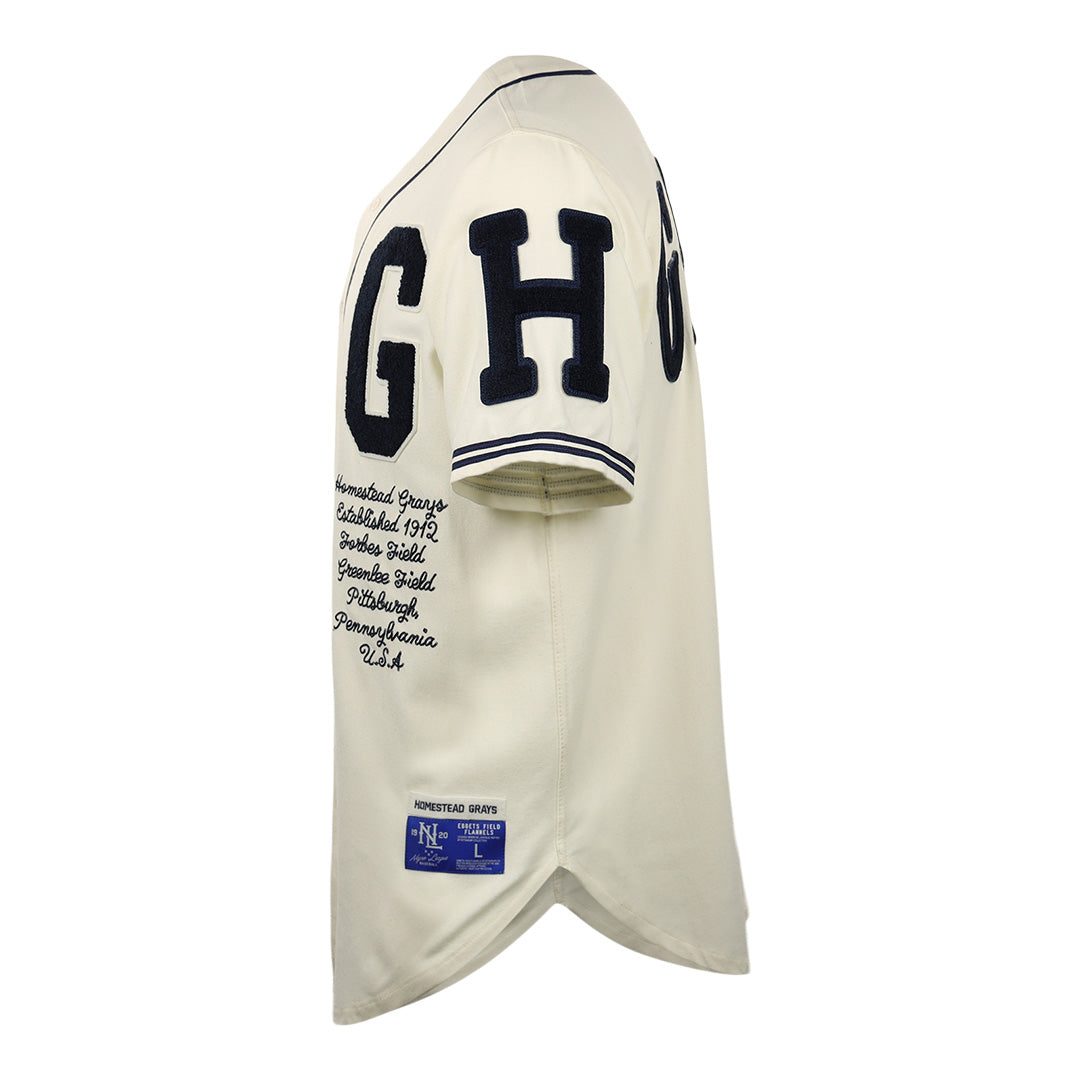 Homestead Grays Vintage Inspired Replica Wool Home Jersey