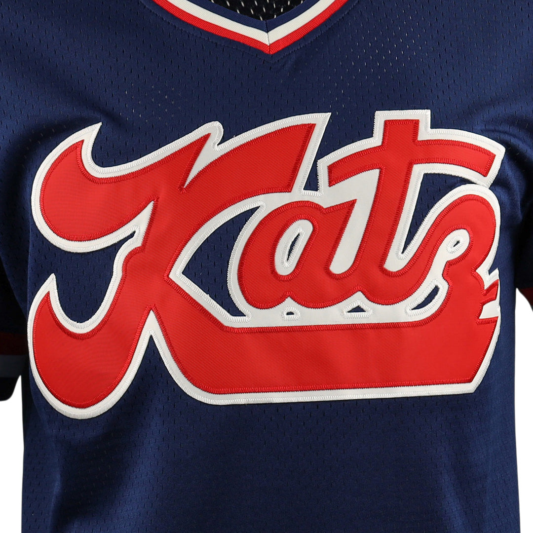 Kansas City Katz EFF DNA Replica V-Neck Mesh Jersey