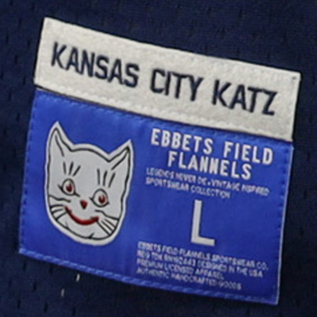 Kansas City Katz EFF DNA Replica V-Neck Mesh Jersey