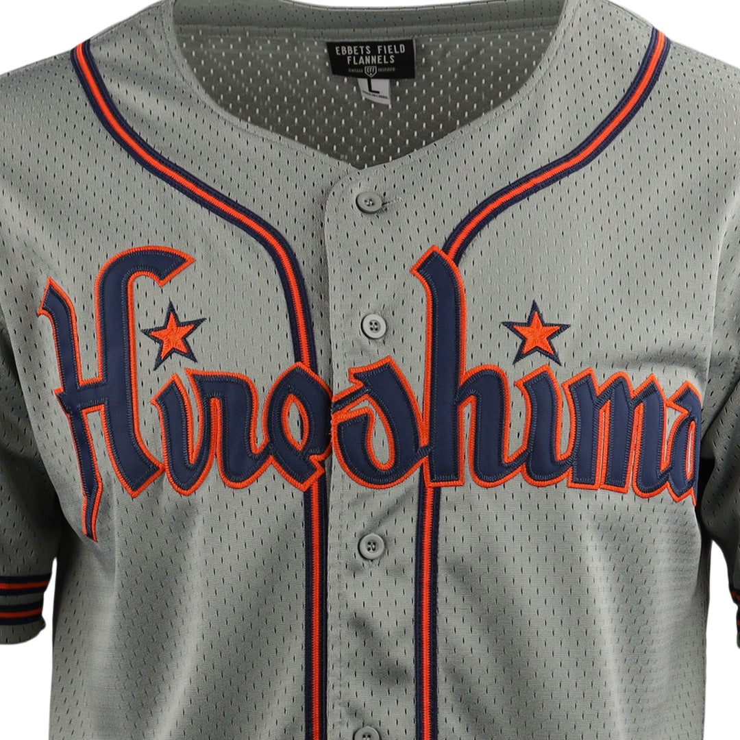 Hiroshima Carp EFF DNA Replica Button-Up Mesh Jersey