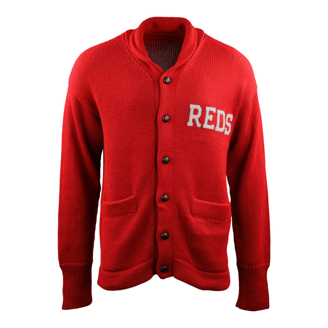 Cincinnati Reds 1919 Shawl Collar Sweater