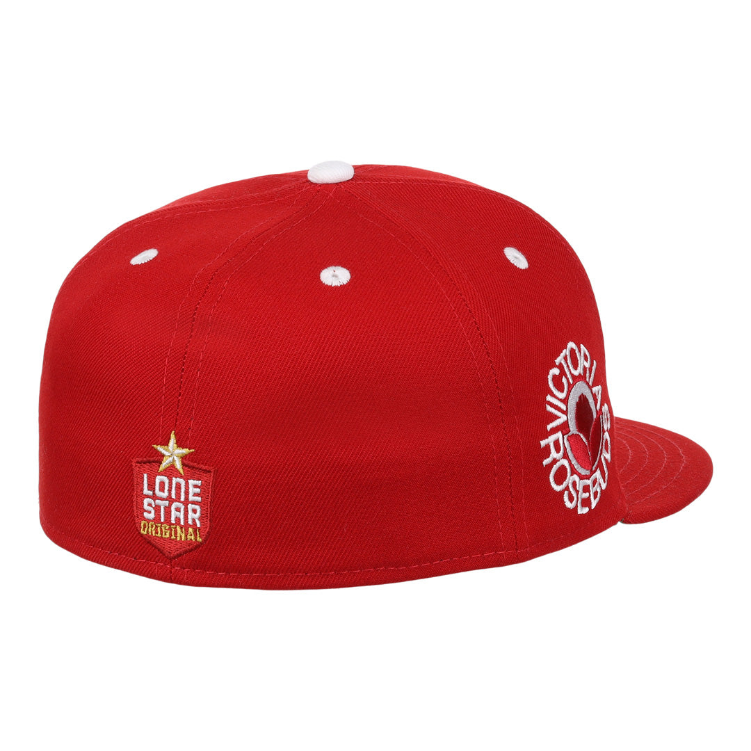 Victoria Rosebuds EFF Lone Star Fitted Ballcap