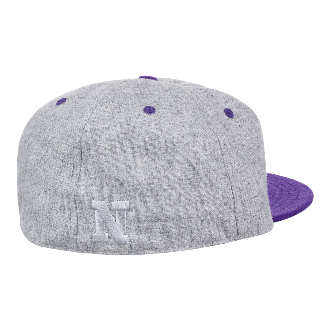 Northwestern University Mascot Vintage Ballcap - Gray