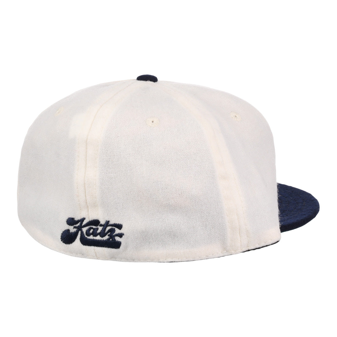 Kansas City Katz Off White Vintage Inspired Ballcap