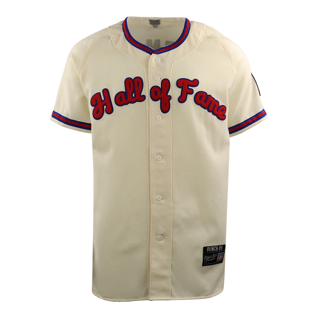 Johnny Bench Hall of Fame Jersey