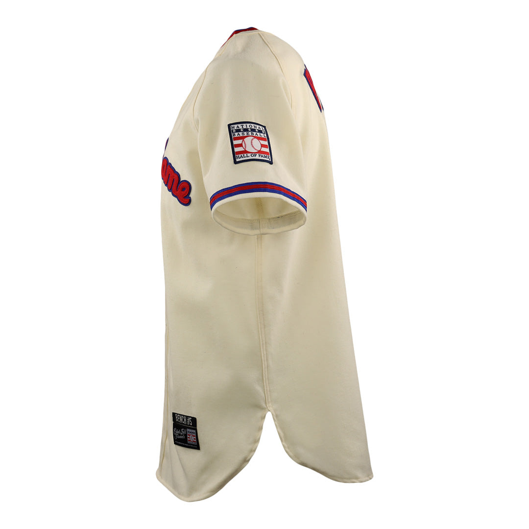 Johnny Bench Hall of Fame Jersey