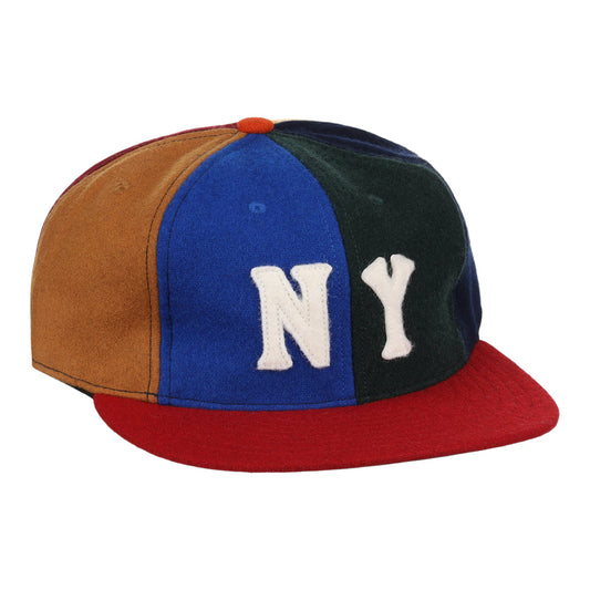 New York Black Yankees Vintage Inspired Pinwheel Ballcap