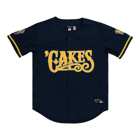 New Orleans Baby Cakes EFF MiLB Button Down Jersey