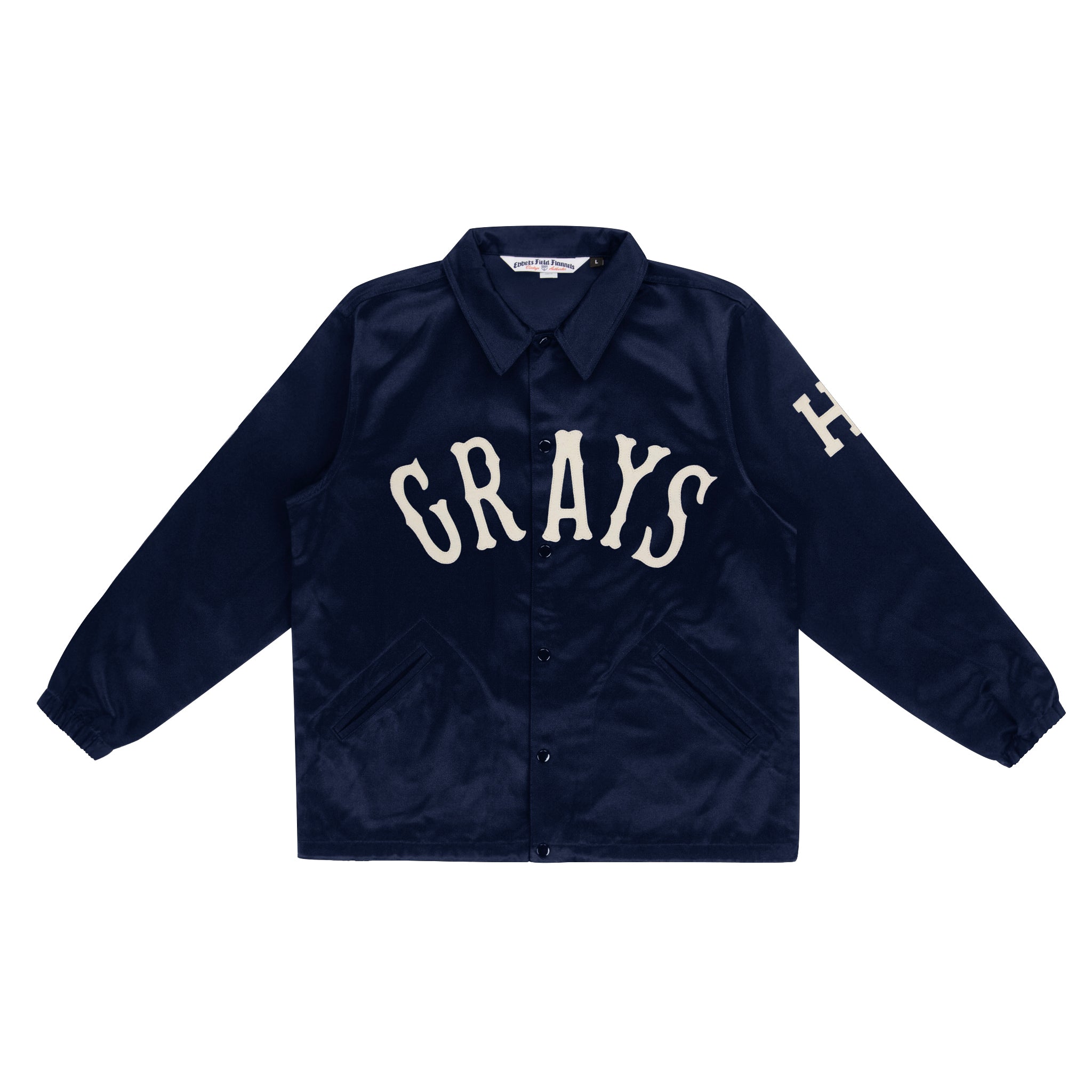 Homestead Grays Satin Windbreaker