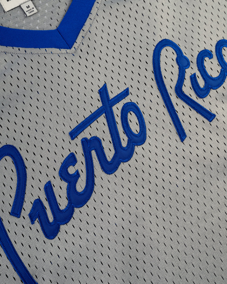 Puerto Rico 1958 National Team Mesh V-Neck Jersey