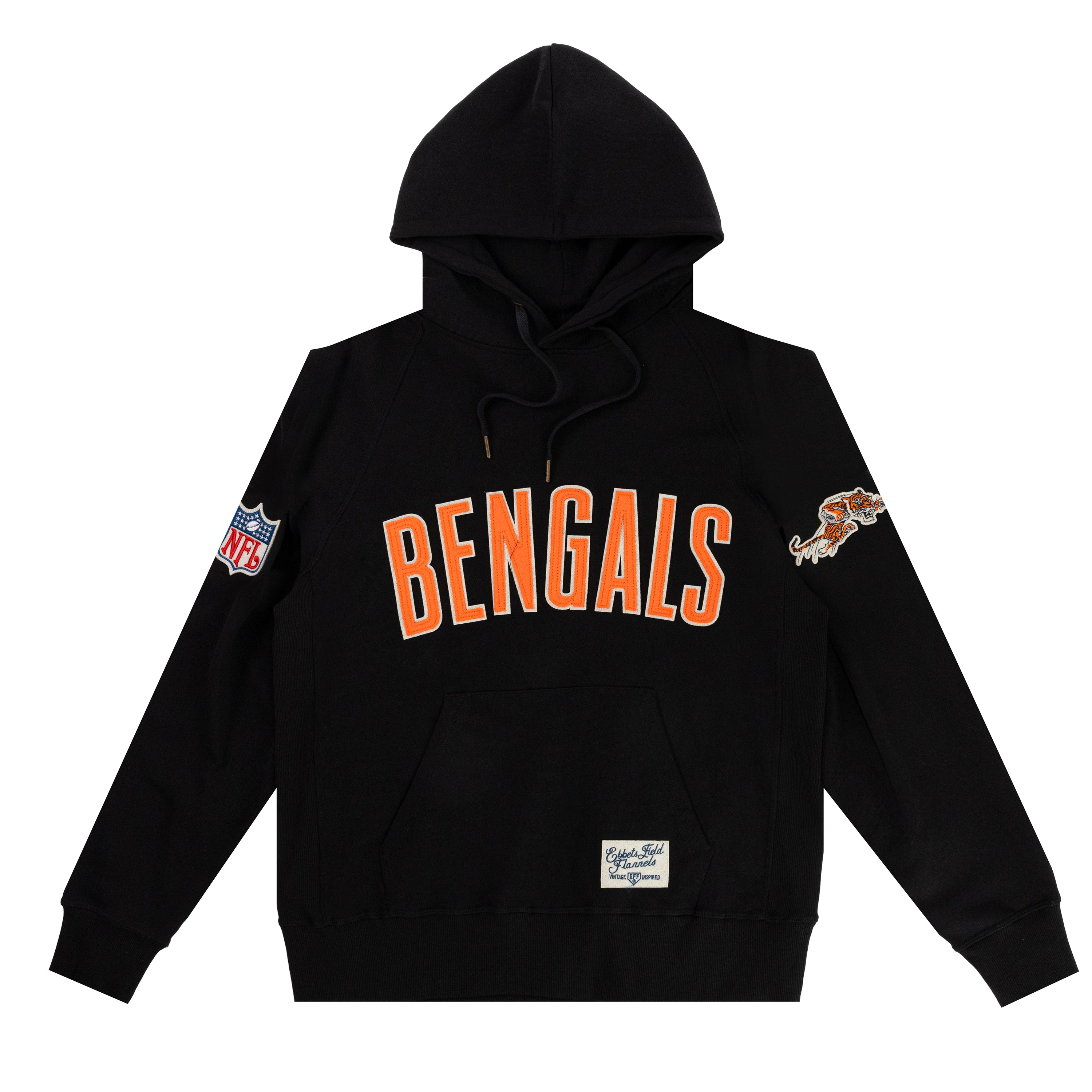 Cincinnati Bengals French Terry Hooded Sweatshirt – Ebbets Field Flannels