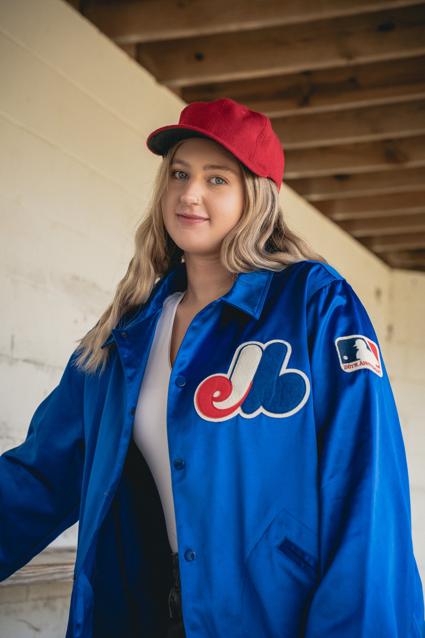 Montreal Expos 1969 Satin Windbreaker