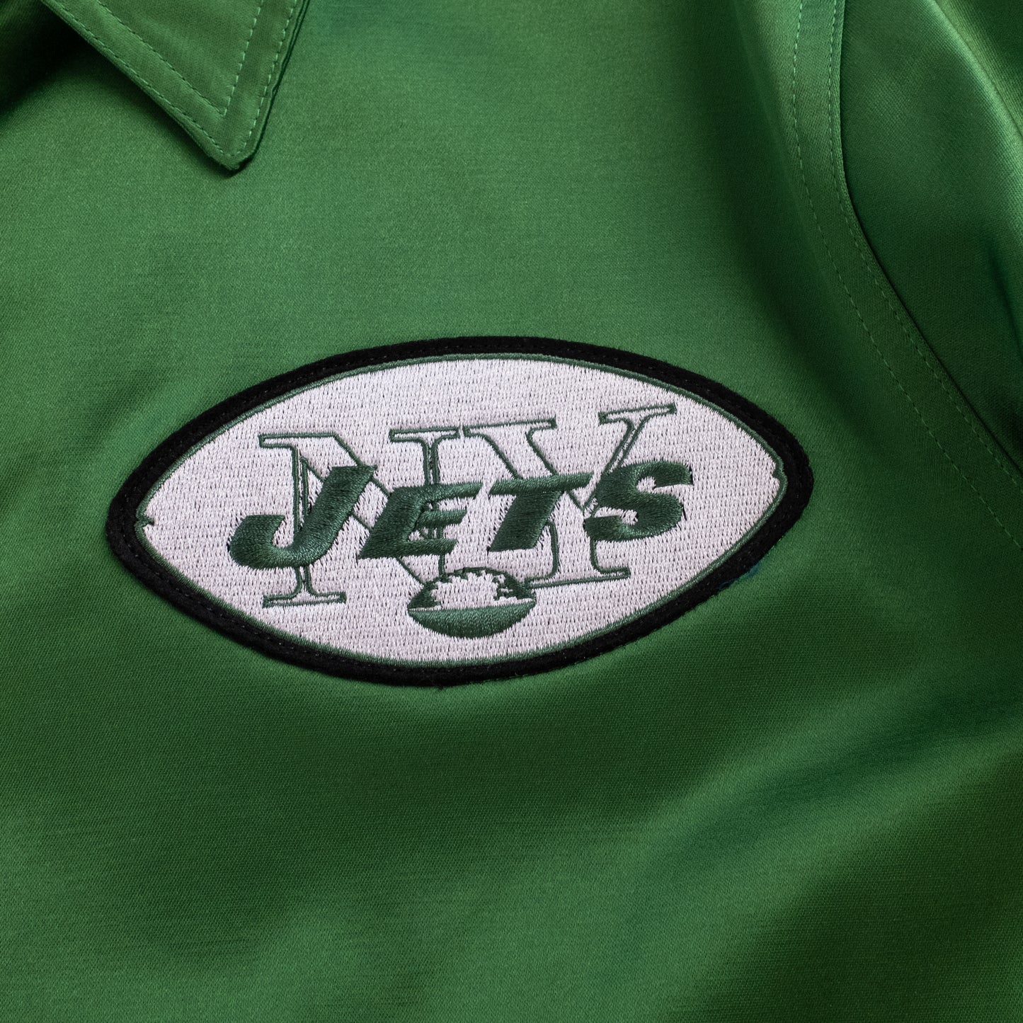 New York Jets Satin Windbreaker