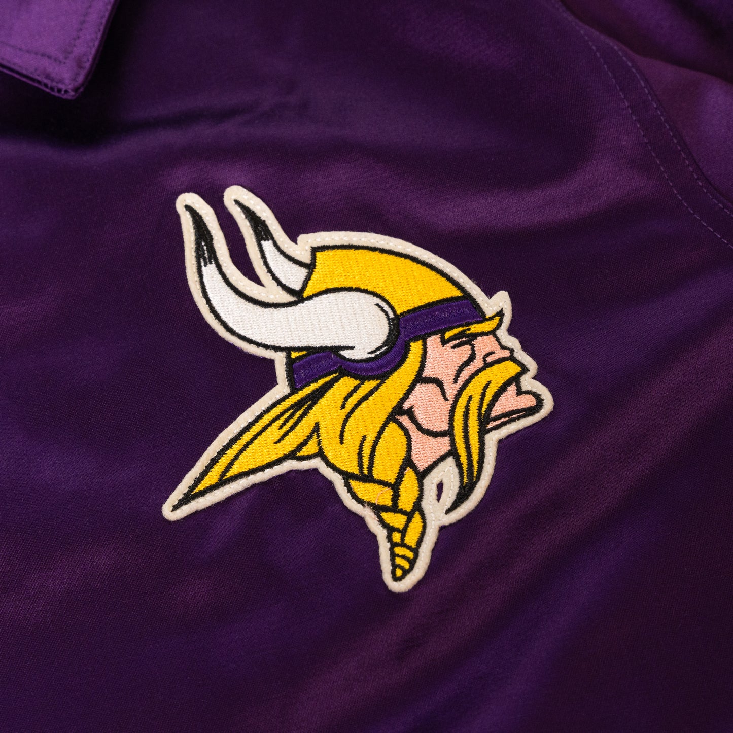 Minnesota Vikings Satin Windbreaker