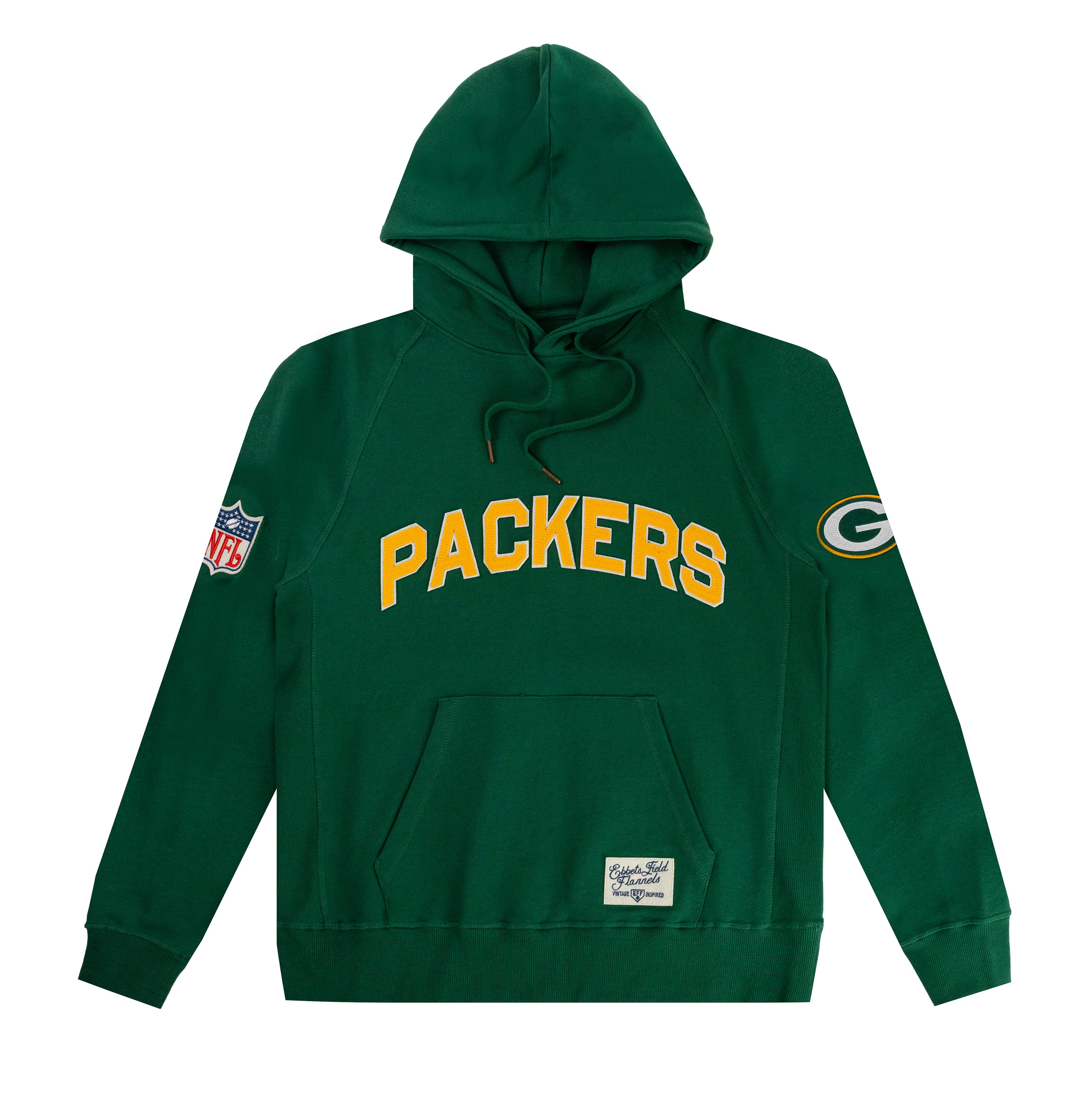 Green Bay Packers French Terry Hooded Sweatshirt