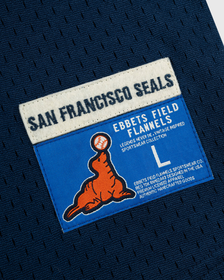 San Francisco Seals Mesh V-Neck Jersey