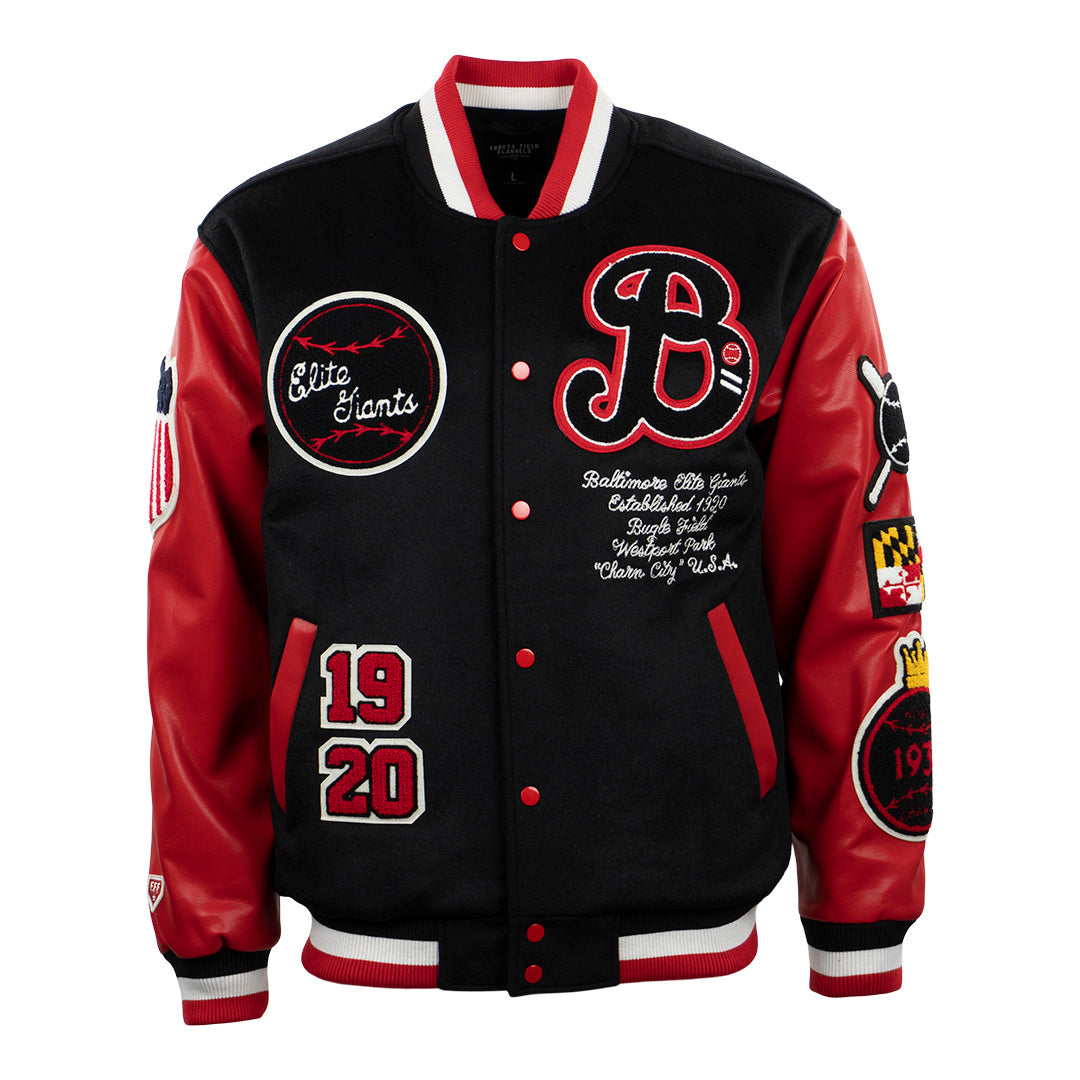 Baltimore Elite Giants Vintage Inspired Varsity Jacket – Ebbets