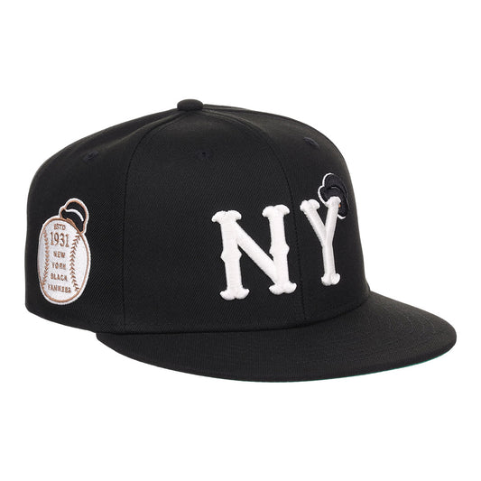 New York Black Yankees NLB Flip Fitted Ballcap