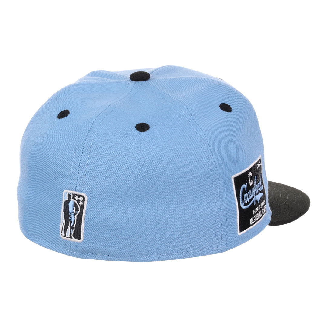 Pittsburgh Crawfords NLB Sky Blue Fitted Ballcap