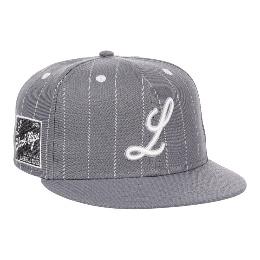 Louisville 2T XL-LOGO Grey-Red Fitted Hat
