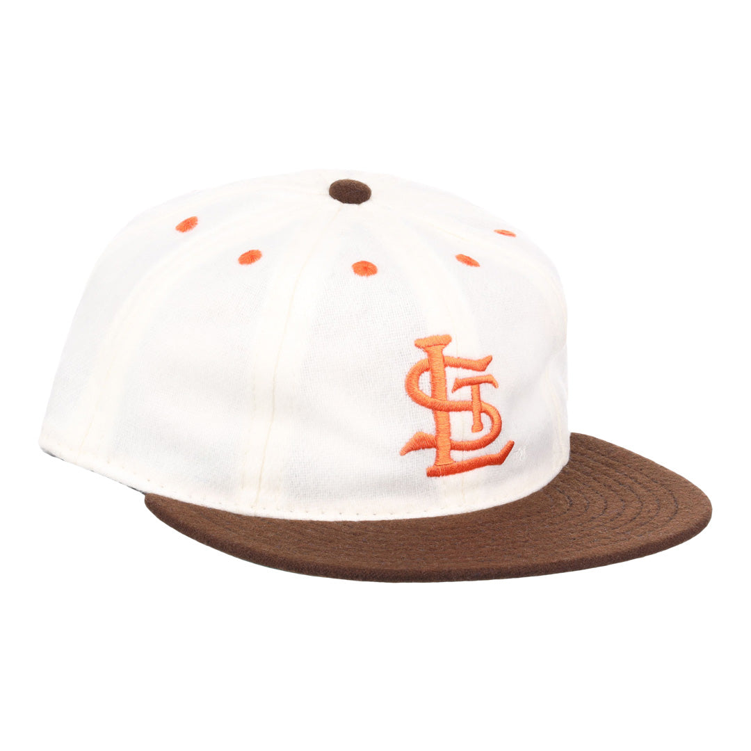 St. Louis Browns 47 Brand Cooperstown Natural Franchise Fitted Hat - Medium