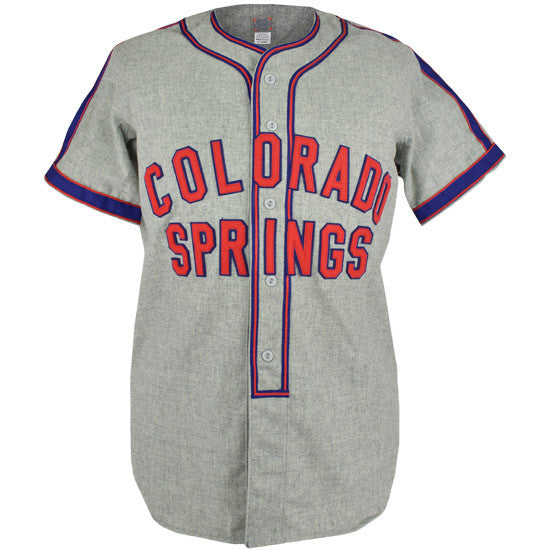 Colorado Springs Sky Sox 1950 Road Jersey – Ebbets Field Flannels
