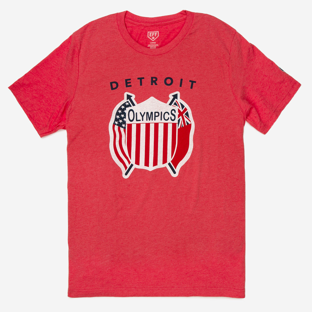 Detroit Olympics Hockey T-Shirt