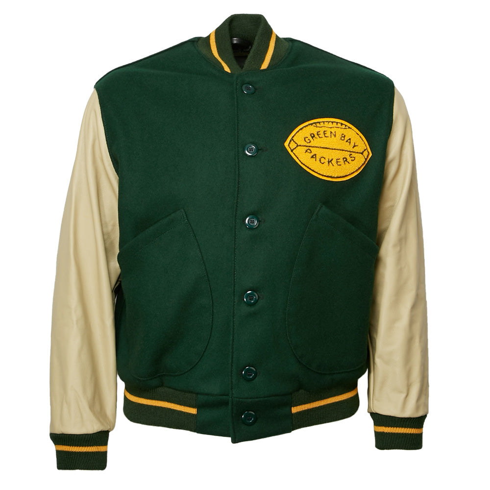 Green Bay Packers Varsity Jacket - NFL Letterman Jacket XL