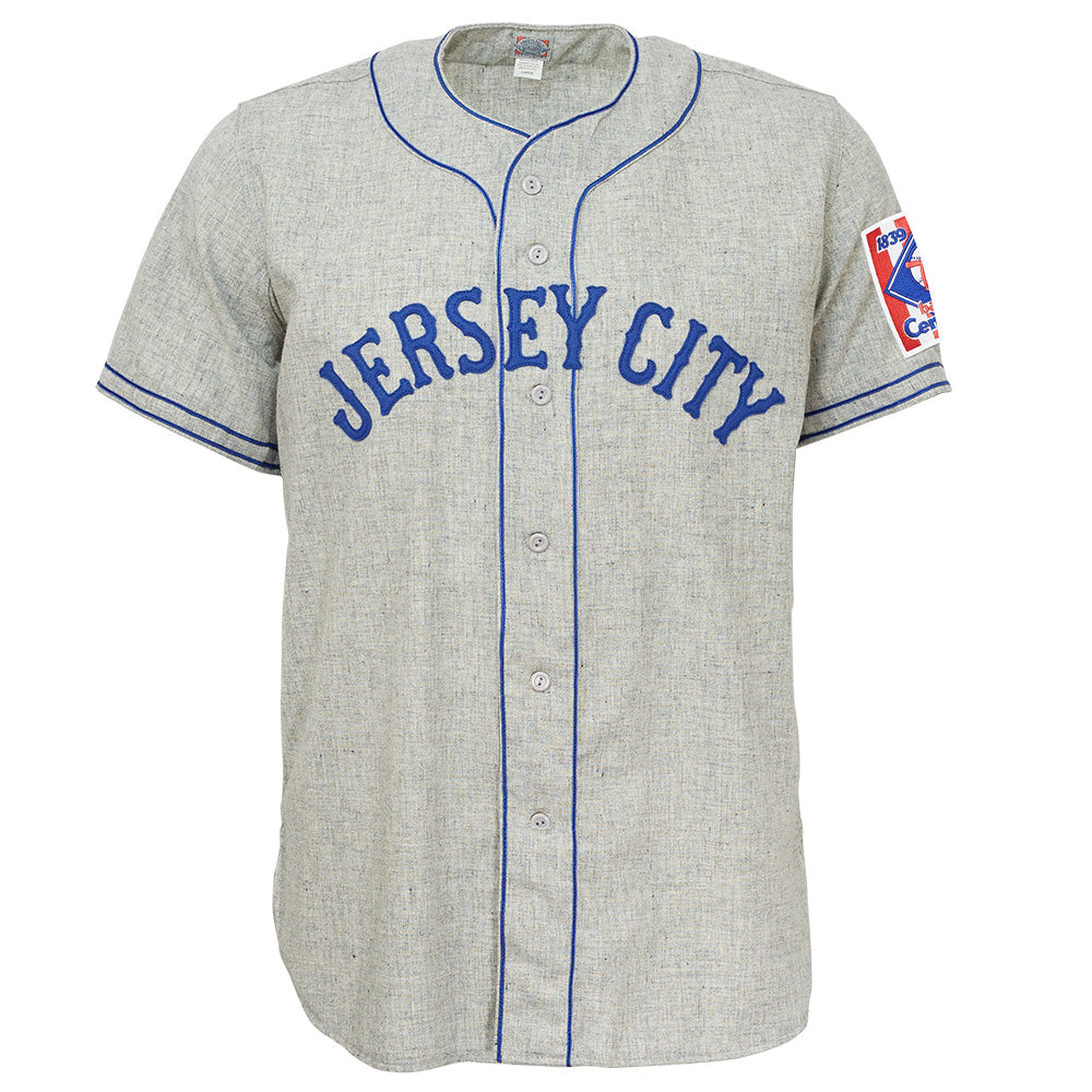 Ebbets Field Flannels Jersey City Giants 1939 Road Jersey