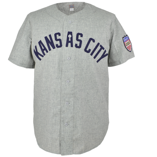 MLB Kansas City Royals Men's Authentic Baseball Jersey - Grey 40