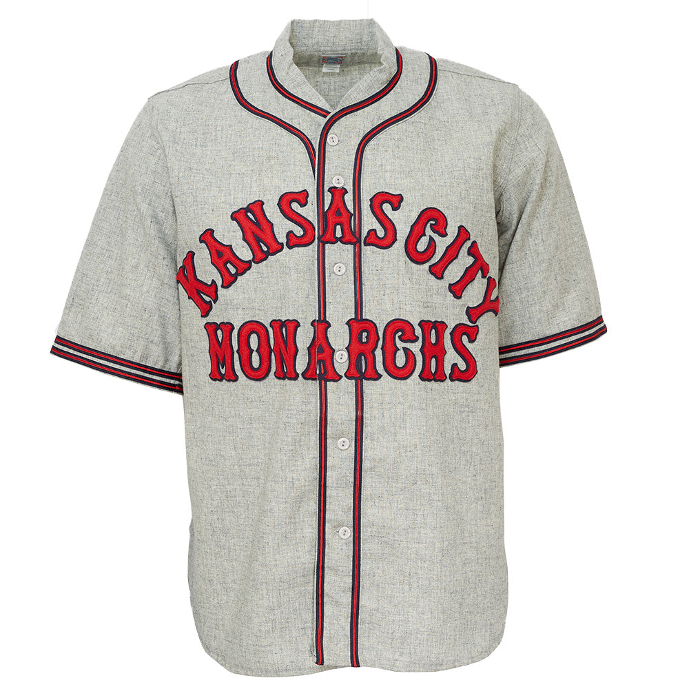 Ebbets Field Flannels Kansas City Monarchs 1945 Road Jersey