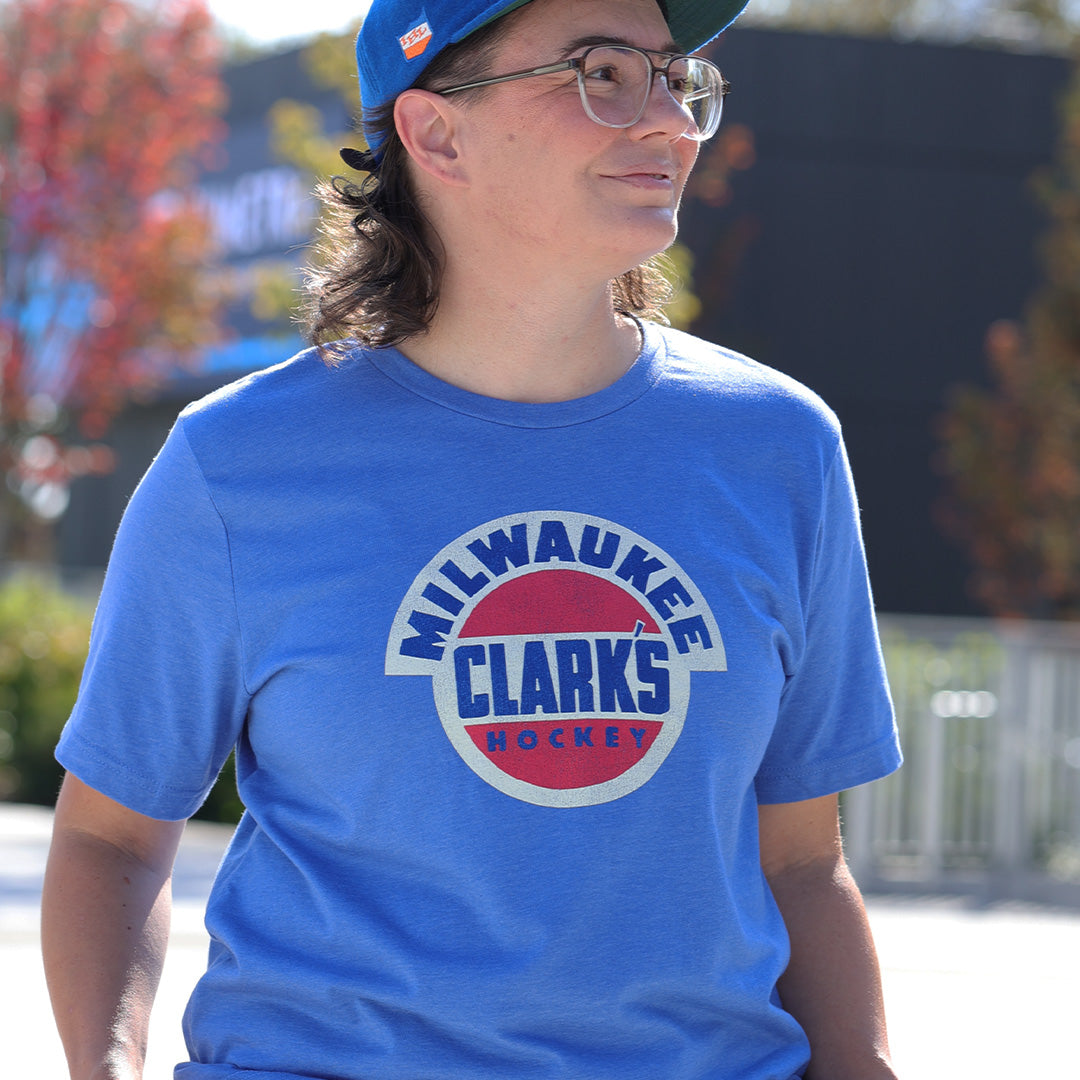 Milwaukee Clarks 1949 Hockey T-Shirt