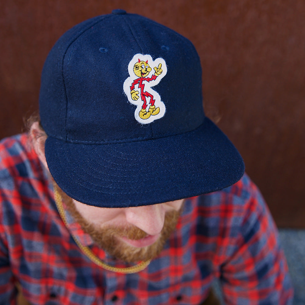 Reddy Kilowatt 1940 Vintage Ballcap Navy