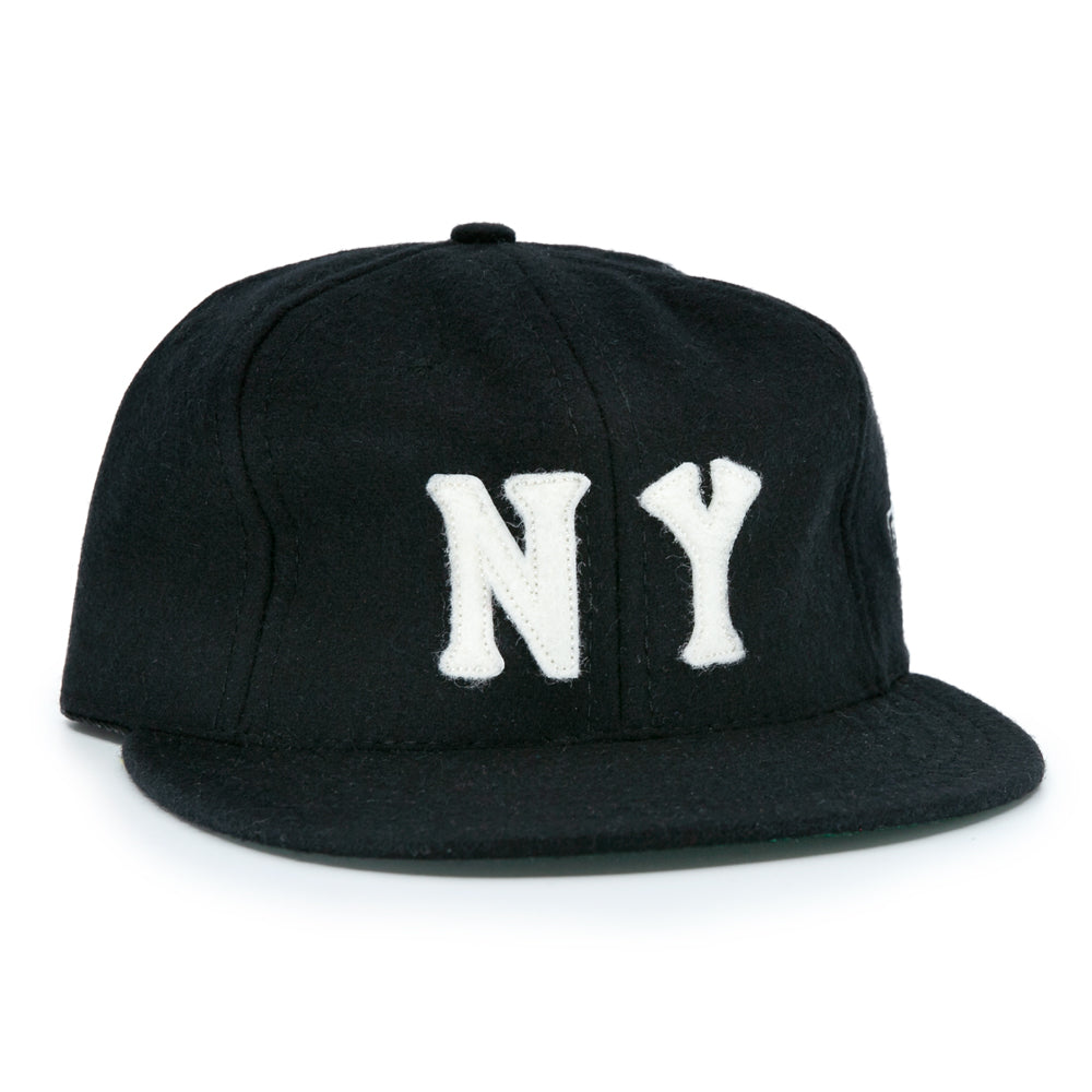 New York Black Yankees Vintage Inspired Ballcap Ebbets Field Flannels
