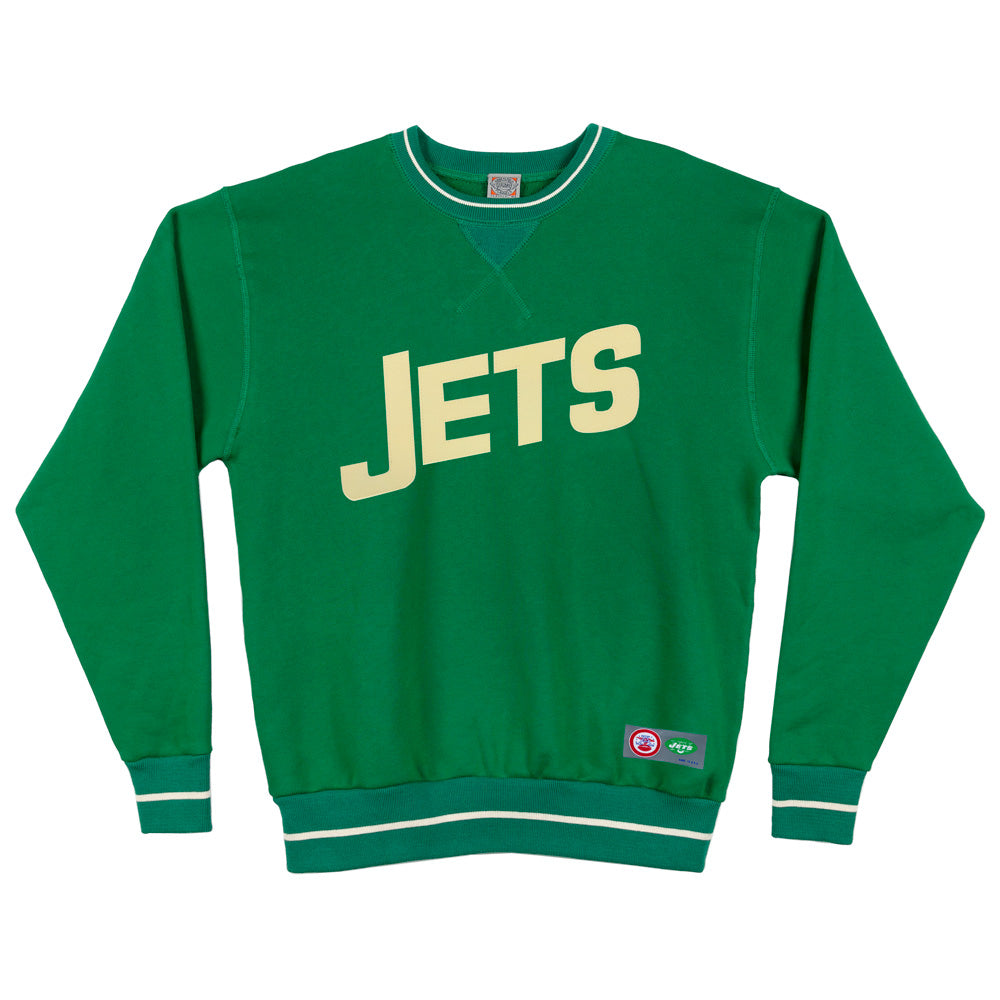 New York Jets Vintage Crewneck Sweatshirt – Ebbets Field Flannels