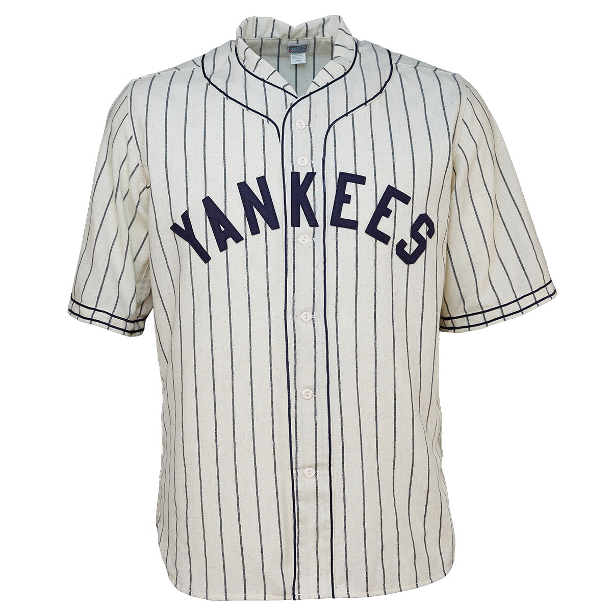 Vintage New York Yankees MLB Gray Replica Jersey Size 52 Logo