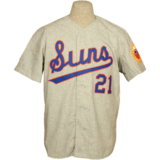 Jacksonville Suns 1967 Road Jersey Ebbets Field Flannels
