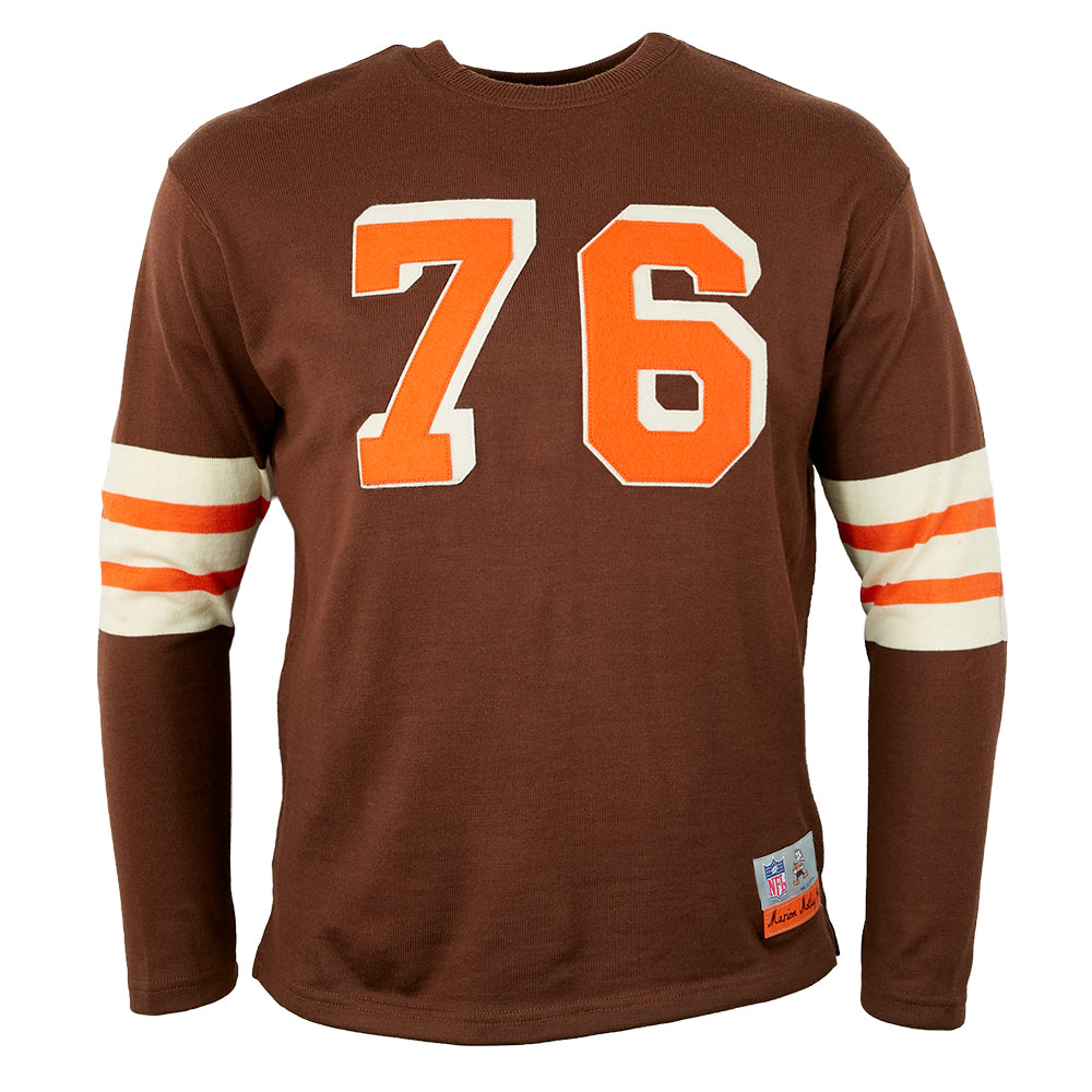 Ebbets Field Flannels Cleveland Browns 1946 Authentic Football Jersey