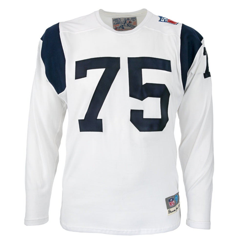 Ebbets Field Flannels Los Angeles Rams 1969 Durene Football Jersey