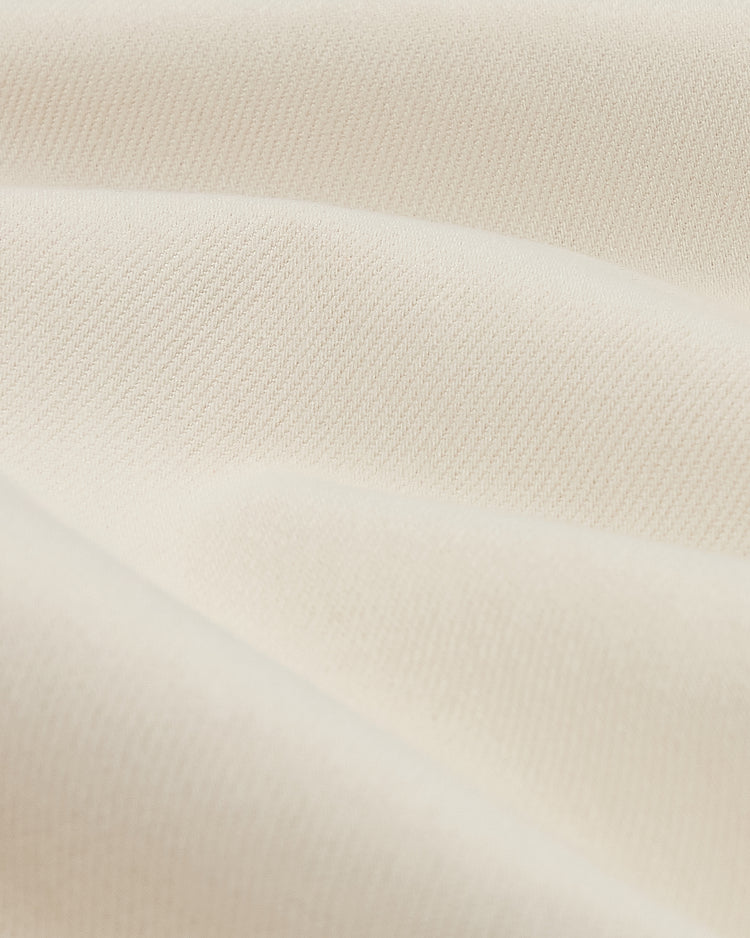 Off-white San Francisco Seals 1938 Cotton Twill Jersey with soft folds.