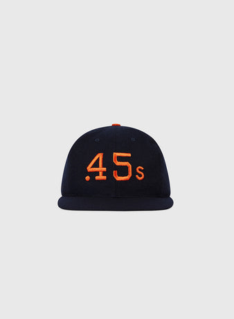 The Ebbets Field Houston Colt .45s 1962 MLB Authentic Wool Ballcap features 