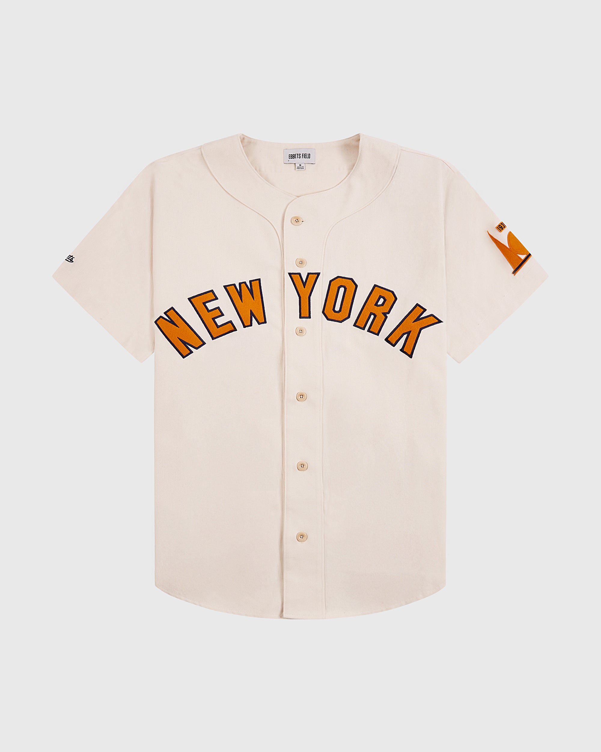 New York 1939 World's Fair Cotton Baseball Jersey – Ebbets Field